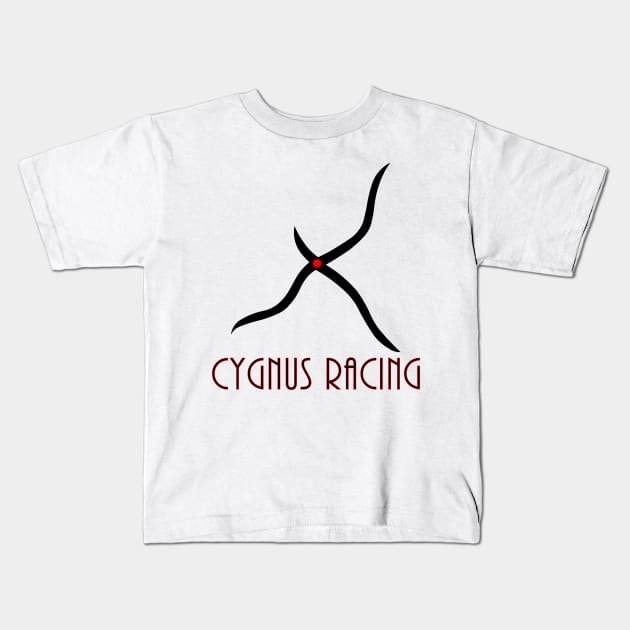 Cygnus Racing 3 Kids T-Shirt by Cygnus Racing